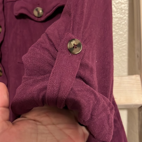 White Birch- Amazing Purple Multi-Tier Dress - Picture 3 of 10